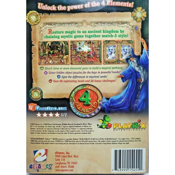 Lot of Jewel Gem Match Quest Collection Mahongg Computer PC Games CD-ROM Windows - Picture 7 of 9